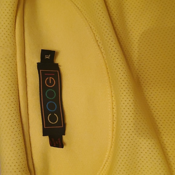 COOGI Vibrant Yellow Men's Hoodie - Picture 6 of 7